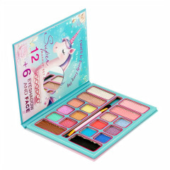 Toybit Dětská kosmetická paleta Glitter Unicorn se zrcátkem