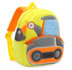 Toybit Dětský plyšový batoh Bagr