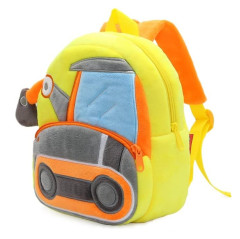 Toybit Dětský plyšový batoh Bagr