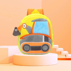 Toybit Dětský plyšový batoh Bagr