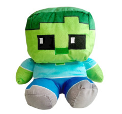 Toybit Plyšová hračka Minecraft Zombie Steve Pixel maxi 25cm