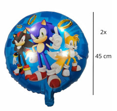 Toybit Maxi narozeninová sada Ježek Sonic a přátelé 50ks
