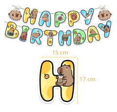 Toybit Velká narozeninová sada Capybara 42ks