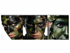 Toybit Sada maskovacích barev na obličej a tělo Camouflage 3ks