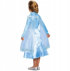 Toybit Dětský kostým ELSA s copánkem 110-116 M