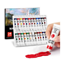 Toybit Velká sada avarelových barev v tubách Premium 24 ks