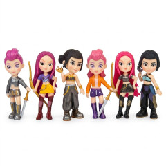 Toybit Kolekce figurek Demon Hunters K-pop 6ks 10cm