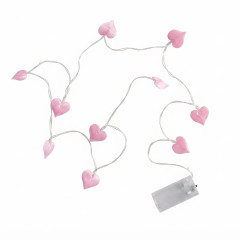Toybit Svatební dekorace Světelný řetěz Rose heart 150cm
