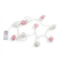Toybit Svatební dekorace Světelný řetěz Soft roses 150cm