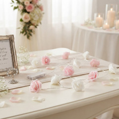 Toybit Svatební dekorace Světelný řetěz Soft roses 150cm