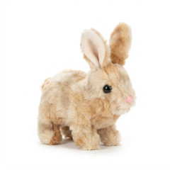 Plush Interaktivní plyšová hračka Králíček chodící se zvukem 18cm