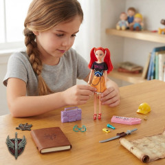 Toybit Figurka Demon Hunters K-pop Mira Huntrix 30cm s doplňky