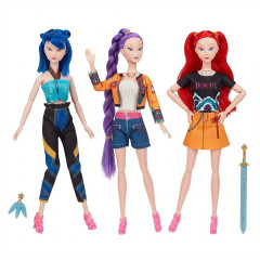 Toybit Kolekce figurek Demon Hunters K-pop Music 30cm 3ks