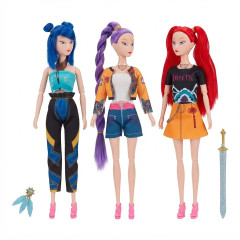 Toybit Kolekce figurek Demon Hunters K-pop Music 30cm 3ks