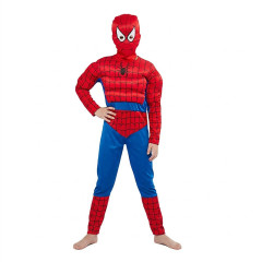 bHome Dětský kostým Svalnatý Spiderman 110-122 M