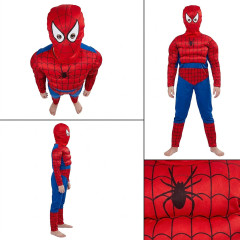 bHome Dětský kostým Svalnatý Spiderman 98-110 S