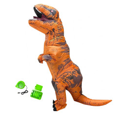 FunCo Dětský kostým samonafukovací Dino T-Rex 122-134 L