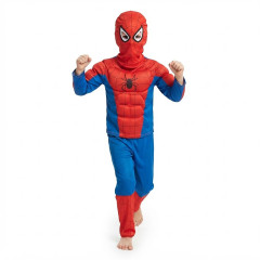 FunCo Dětský kostým Spiderman se svaly 110-122 M