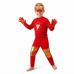 bHome Dětský kostým Iron man s maskou a rukavicemi 122-134 L