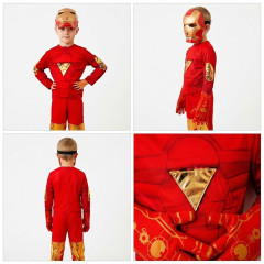 bHome Dětský kostým Iron man s maskou a rukavicemi 122-134 L