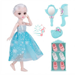 Toybit Zpívající figurka Elsa Frozen s doplňky 30cm