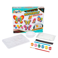 Kolorits Kreativní sádrová sada DIY Motýlci - magnety na ledničku